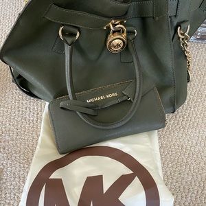 Michael Kors Saffiano Leather set